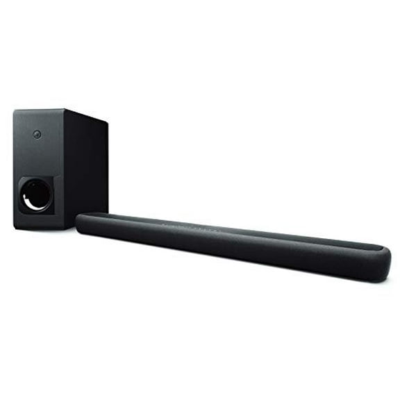 Restored Yamaha YAS-209 Soundbar with Wireless Subwoofer, Bluetooth, DTS Virtual:X, and Voice Control Built-in (Refurbished)