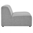 thumbnail image 6 of Modway Bartlett Upholstered Fabric 6-Piece Sectional Sofa in Light Gray, 6 of 14