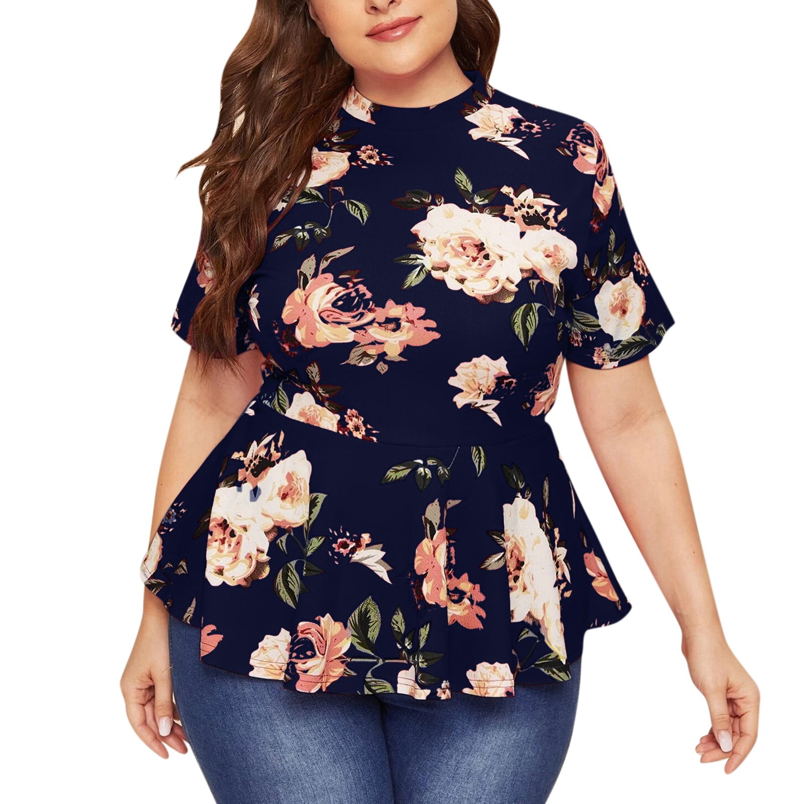 cute plus size tops
