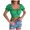 Green, variant on Black S WIZUTIZ Workout Tops for Women up to 60% Off Loose Fit Comfy Cotton Soft Blouse Solid Plus Short Sleeve Tops Plain Ladies Flowy Tee Athletic Holiday Beach Tshirt Cotton Blend Crew Neck T-shir