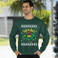 thumbnail image 3 of Ugly Christmas Sweater, Xmas Sweater Mens And Women, Funny Ugly Christmas Sweater, Let's Get Lit Ugly Christmas Sweater, 3 of 5