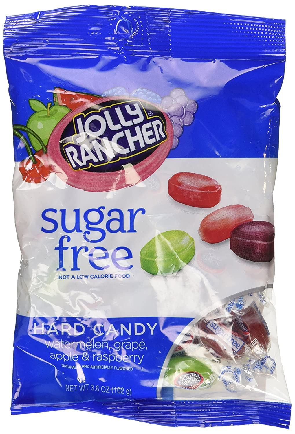 JOLLY RANCHER Sugar Free Hard Candy in Assorted Fruit Flavors 3.6oz