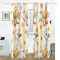 thumbnail image 2 of Cartoon Ducks Black Out Curtains 72 Inch Length Curtains for Sliding Glass Doors Bedroom Living Room 2 Pack, 2 of 6