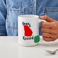 thumbnail image 4 of CafePress - Georgia Born And Raised - 15 oz Ceramic Large White Novelty Mug, 4 of 6
