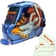 thumbnail image 2 of Casco de Soldadura Sunnimix Oscurecimiento Automático Solar Patrón de Águila Azul, 2 of 8
