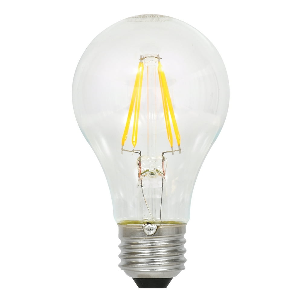 Sylvania Vintage LED Light Bulb, 60W Equivalent, A19, Soft White, 1 ...