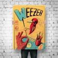 thumbnail image 4 of Póster del cantante Weezer, lienzo, arte de pared, impresiones, póster, foto, cuadro, póster, decoración de habitación, decoración del hogar, 4 of 5