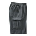 thumbnail image 5 of Kingsize Men's Big & Tall Lightweight Jersey Cargo Shorts, 5 of 6