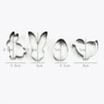 thumbnail image 4 of Labymos 4Pcs Stainless Steel Mini Animal Cake Molds Biscuits Mousse Pudding Small Cake Baking Mold, 4 of 8