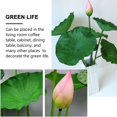 thumbnail image 4 of 1Set Simulated Lotus Bud Adornment Home Pastoral Flower Decor Scene Layout Prop, 4 of 4