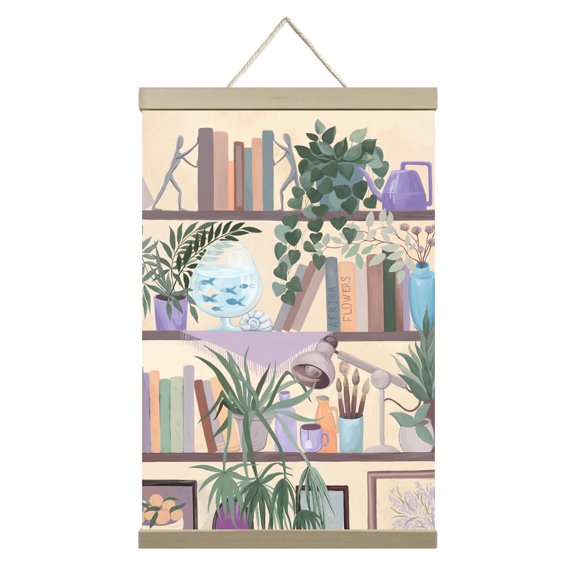 Bookcase for My Favorite Things - Wall Art Decor