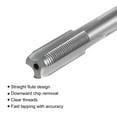 thumbnail image 3 of Unique Bargains M8 x 0.75 Left Hand High Speed Steel Machine 3 Straight Flutes Thread Tap, 3 of 6