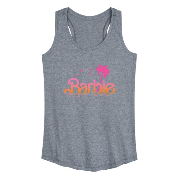 Barbie - Water Felection Logo - Women's Racerback Tank Top