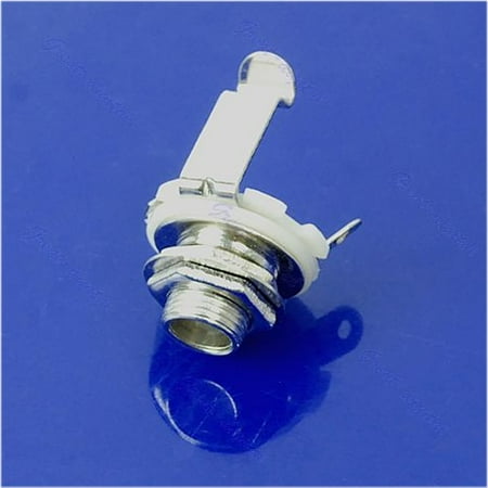 

New Selling1/4 Mono Female Input Jack Plug Socket For Electric Guitar Bass