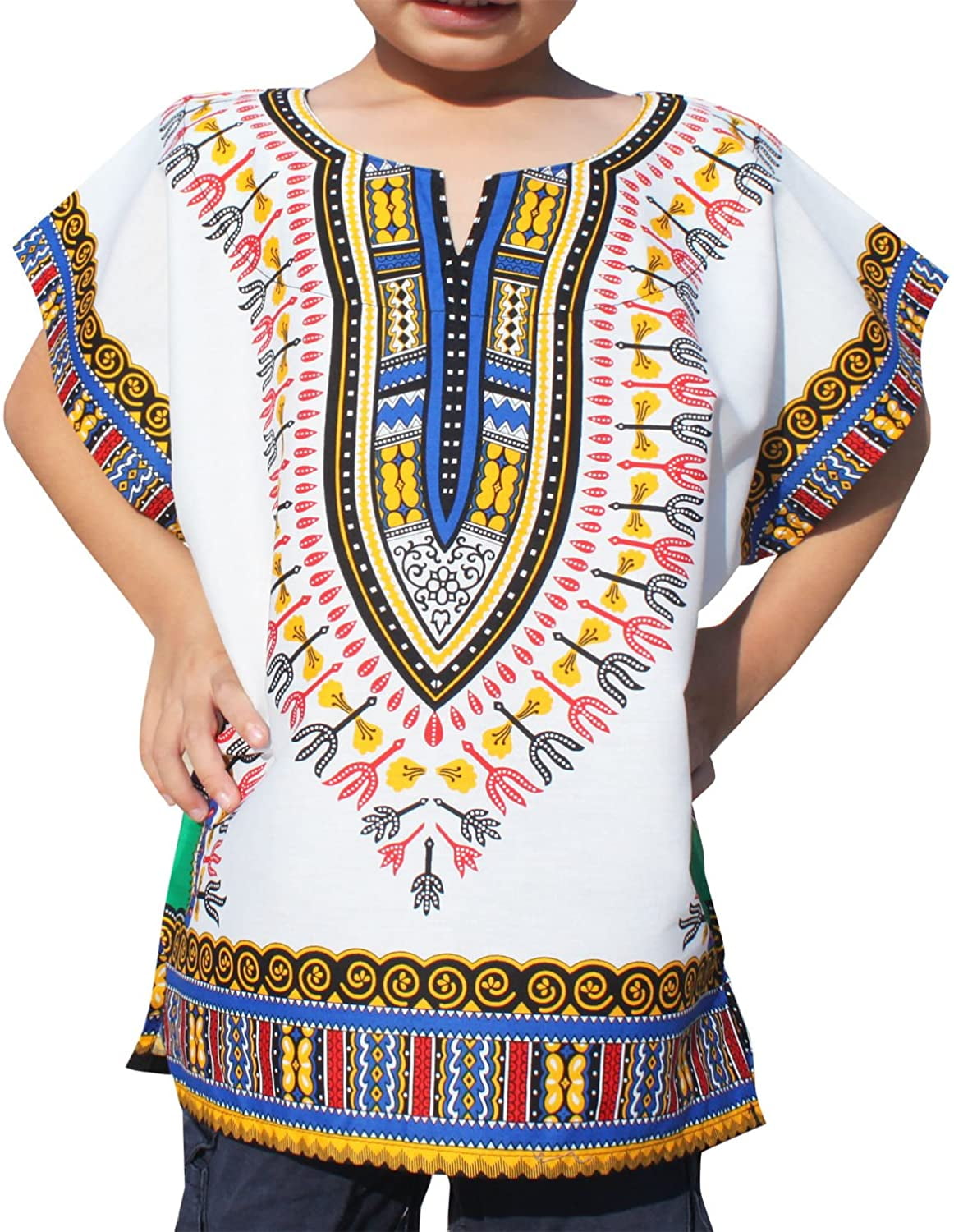RaanPahMuang Dashiki African Shirts Men Women 100% Cotton African Freedom Shirt RaanPahMuang Dashiki African Shirts Men Women 100% Cotton African Freedom Shirt