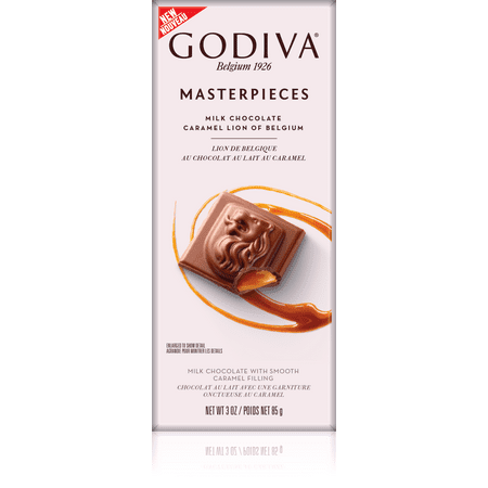 UPC 031290113552 product image for Godiva Masterpieces Lion Of Belgium Caramel Milk Chocolate, 3 Oz. | upcitemdb.com