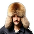 thumbnail image 2 of Cheers.US Winter Thermal Hat Man Hat Smooth Touch Non-allergenic Breathable Ear Flap Winter Hat, 2 of 8