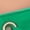 Green, variant on Women’s Solid Color Side Lace-Up Denim Shorts, Frayed Raw Hem Stretchy Breathable Summer Streetwear Jean Shorts with Functional Pockets Coffee XL