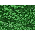 thumbnail image 1 of Ahgly Company Indoor Rectangle Patterned Deep Emerald Green Area Rugs, 3' x 5', 1 of 6