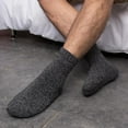 thumbnail image 5 of Men's Super Thick Heavy Thermal Merino Wool Warm Winter Crew Socks(Pack of 3) Assorted Colors, 5 of 7