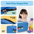 thumbnail image 4 of PicassoTiles Carrying Case for Magnetic Tiles – Travel Storage Bag Organizer for Kids, Portable Toy Storage, STEM Building Block Holder, 4 of 8