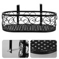 thumbnail image 3 of Miangastore Balcony Railing Hanging Flower Pot Rack Metal Plant Holder For Outdoor Elegant Rack For Patio Decorative Hanging Flowerpot Holder, 3 of 8