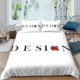 thumbnail image 1 of Home Bedding Cover Set Luxury Pattern Duvet Cover Quilt Cover Set Bed Gift Designable,Queen (90"x90"), 1 of 5