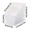 thumbnail image 3 of sruoe Desktop Storage Box, Desk Organizer Office Accessories, Make Up Desk Cosmetic Storage Box, Classic Office Supplies, Countertop Organizers for Bedroom, Bathroom Table Top Storage Box Sundry, 3 of 5