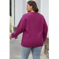 thumbnail image 5 of Ushdele Unleash Your Style in Festival Fuchsia Oversized Hoodie!, 5 of 8
