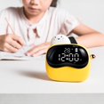 thumbnail image 4 of Despertador Reloj despertador para niños, reloj electrónico creativo para niños de dibujos animados Reloj despertador pequeño Luz de despertador Fanmusic Despertador, 4 of 7