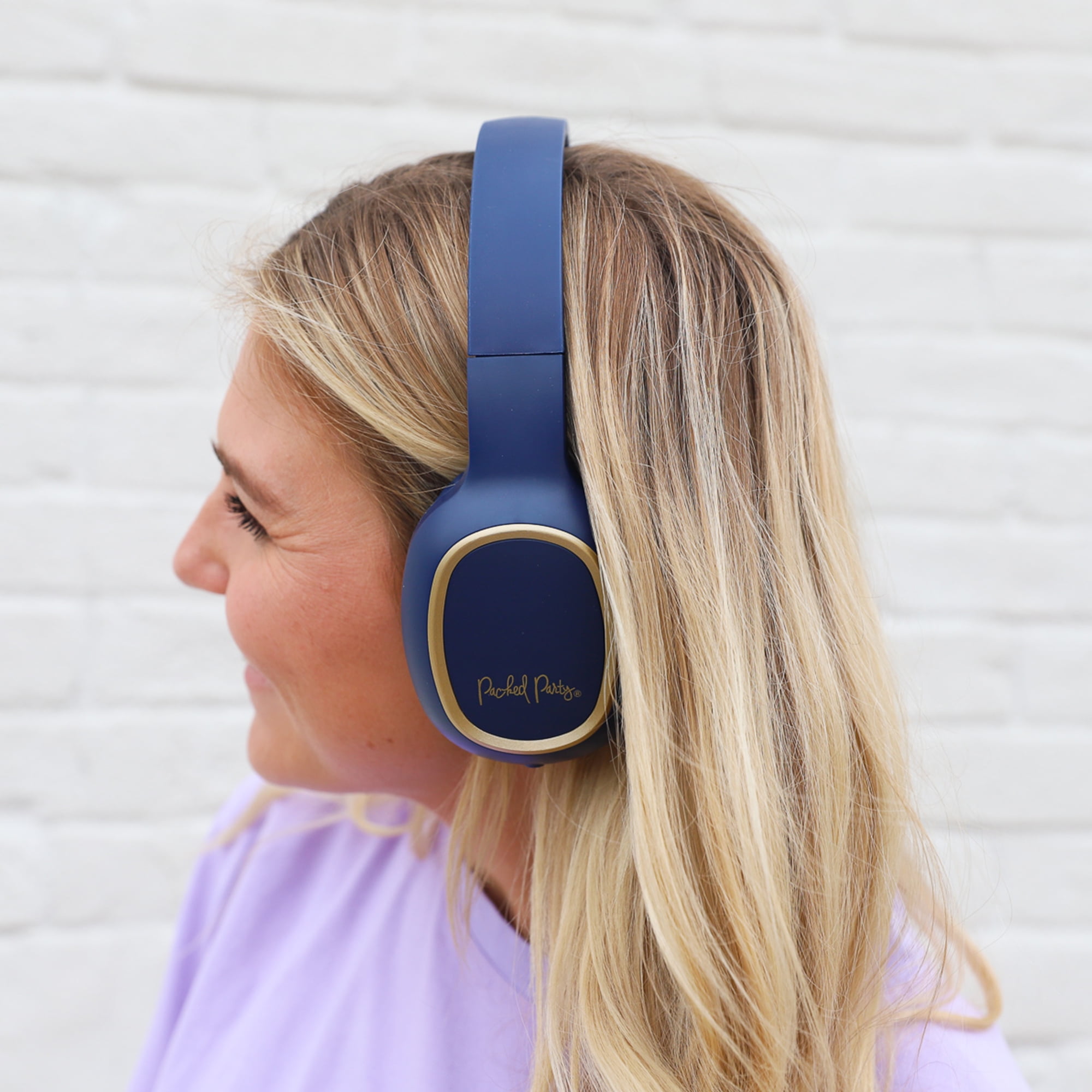 Packed Party "Navy Baby" Bluetooth Wireless Headphones