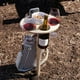 thumbnail image 5 of Mesa de vino portátil para exteriores, Mini mesa de Picnic de madera, estante moderno para copas de vino, soporte para botellas de vidrio XBTCLXEBCO Mesa de vino al aire libre, 5 of 5