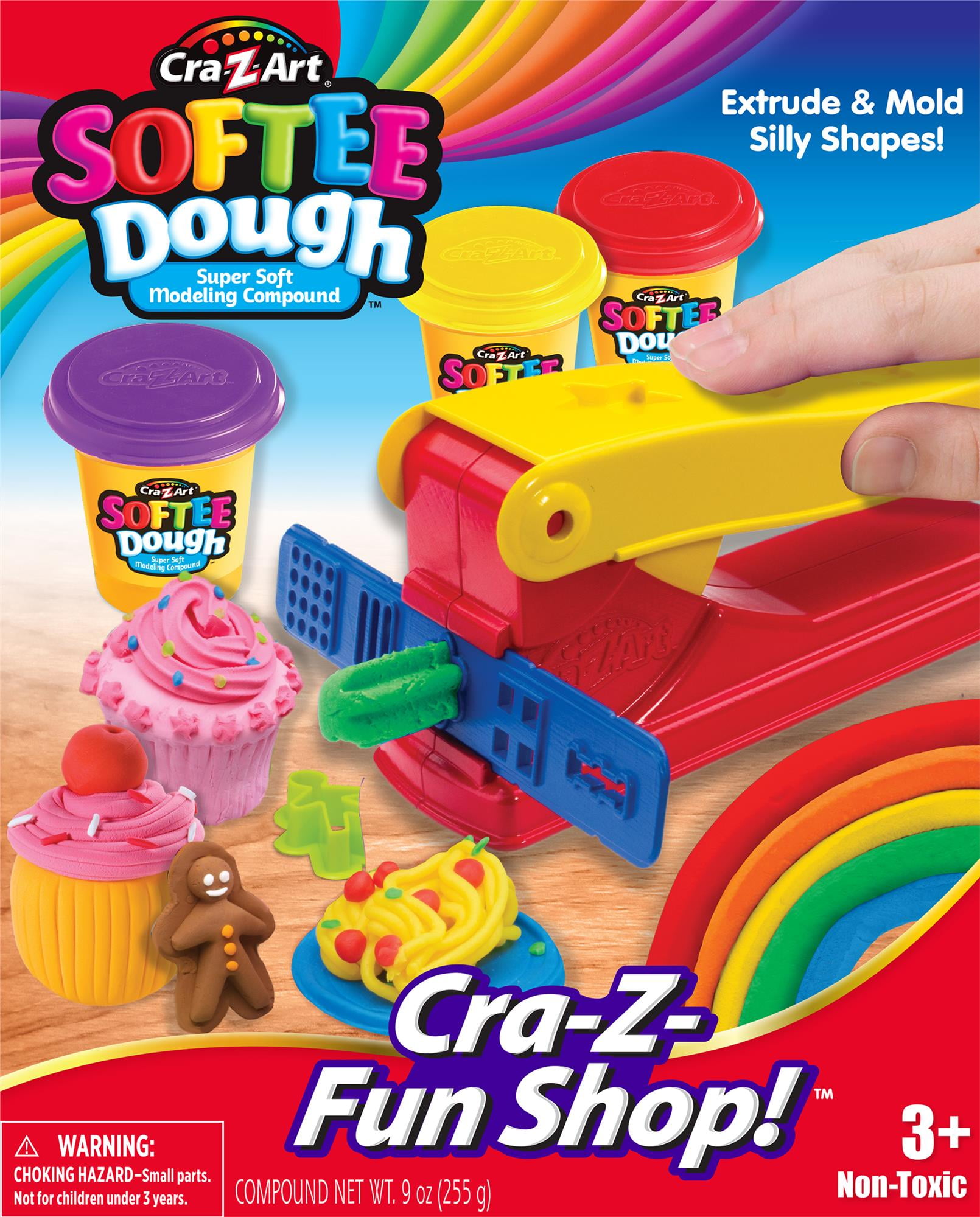 4 Pack Glitter & 4 Pack Scented Non-Toxic DB NEW Details about   Cra-Z-Art SOFTEE Dough 