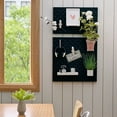 thumbnail image 3 of Miniature Furniture Decoration Items Perforated Board Wall Rack DIY Storage Display Furniture Accessories Green, 3 of 6