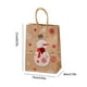 thumbnail image 3 of onlyliua Liquidación de Rebajas de Hoy Papel Kraft para Navidad, Bolsas de Regalo con Asas, Bolsas para Bocadillos Navideños, Bolsas de Papel para Fiestas, Bolsas de Regalo para Fiestas, Suministros, 3 of 6