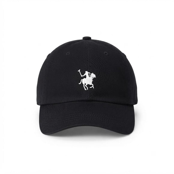 Gorra Polo Club Yorkshire Unitalla con Logo Bordado Negro