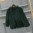 thumbnail image 2 of Coerni Girls Faux-Fur Jacket Coat Winter Snow Jacket Warm Fashion Cool Clothes Fleece Furry Coat Fall Cardigan for Girls, 2 of 4