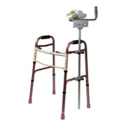 MABIS Walker Platform Attachment Adjustable Padded Cuff, Lightweight Aluminum, FSA/HSA Eligible