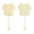 thumbnail image 4 of Silicone āntǐ-static Pet Brush, Double Sides Soft Massage Grooming Comb for Pet Hair Removal, Suitable for Pets and Clothing,For Dogs Cats Rabbits On Wet Or Dry Hair Pet Hair Gloves(Creamy Yellow), 4 of 4