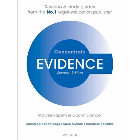 Concentrate Evidence Concentrate: Law Revision and Study Guide (Paperback)