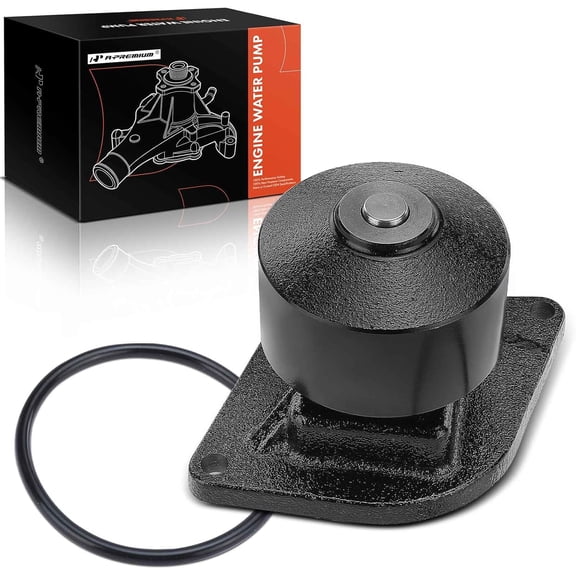 A-Premium Water Pump Compatible with Freightliner FL50, FL60, FL70, FL80, FS65, MT35 & Dodge Ram 2500, Ram 3500 & Ford F600, F700, L8501, LN7000 & Sterling & LT9500-5.9L 3.9L