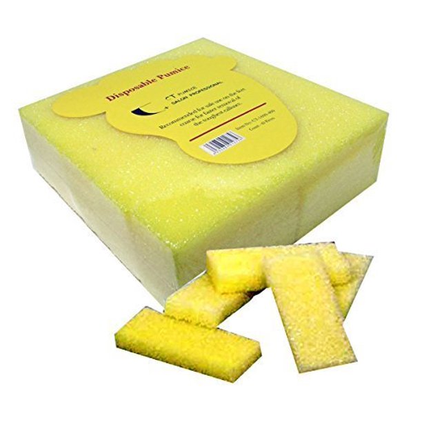 40pc Coarse CT Mini Disposable Pumice Pads Yellow by, 40pc Coarse CT