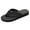 Black, variant on Women's Flip Flops Arch Support Orthotic Toe Post Thong Sandals Pillow Soft Summer Beach Shoes