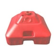 thumbnail image 1 of Base de Support de Parasol Remplissable Base de Parasol de Patio Support de Poteau pour Pelouse Terrasse Rouge, 1 of 9