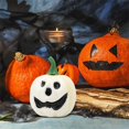 thumbnail image 5 of ZAXARRA Artificial Pumpkins Halloween Decorations Scary Smiling Face Simulation Foam Pumpkins for Halloween Home Decorations, 5 of 5