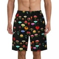 thumbnail image 1 of Board Shorts Summer Psychedelic Hawaii Beach Short Pants Men Running Surf Fast Dry Printed Swim Trunks, 1 of 5
