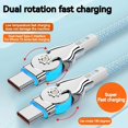 thumbnail image 4 of Double Headed Type-C Cable Fast Charging Cord Prof, 4 of 8