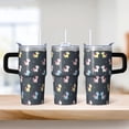 thumbnail image 2 of 20OZ Unicorn Insulated Tumbler with Handle and Straw Double Wall Stainless Steel Cup Coffee Mug for Daily Use Perfect Gifts for Women Mom Friends for Birthday Christmas Thanksgiving, 2 of 6
