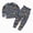 outfits001-Dark Gray, variant on NOLDARES Toddler Boys Clothes Set 2Pcs Long Sleeve Graphic Pullover Sweatshirt Top Elastic Waist Sweatpants Cozy Fall Outfits Size:3-6 M,Dark Blue