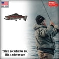 thumbnail image 3 of Steelhead Pin, FP032PRA Hand Painted 3" Very Large, Realistic Pin, Lapel, Hat, Pins, Brooch, Fishing Jewelry, Gift, Handmade in the USA, 200 Fish Designs Available, 3 of 7